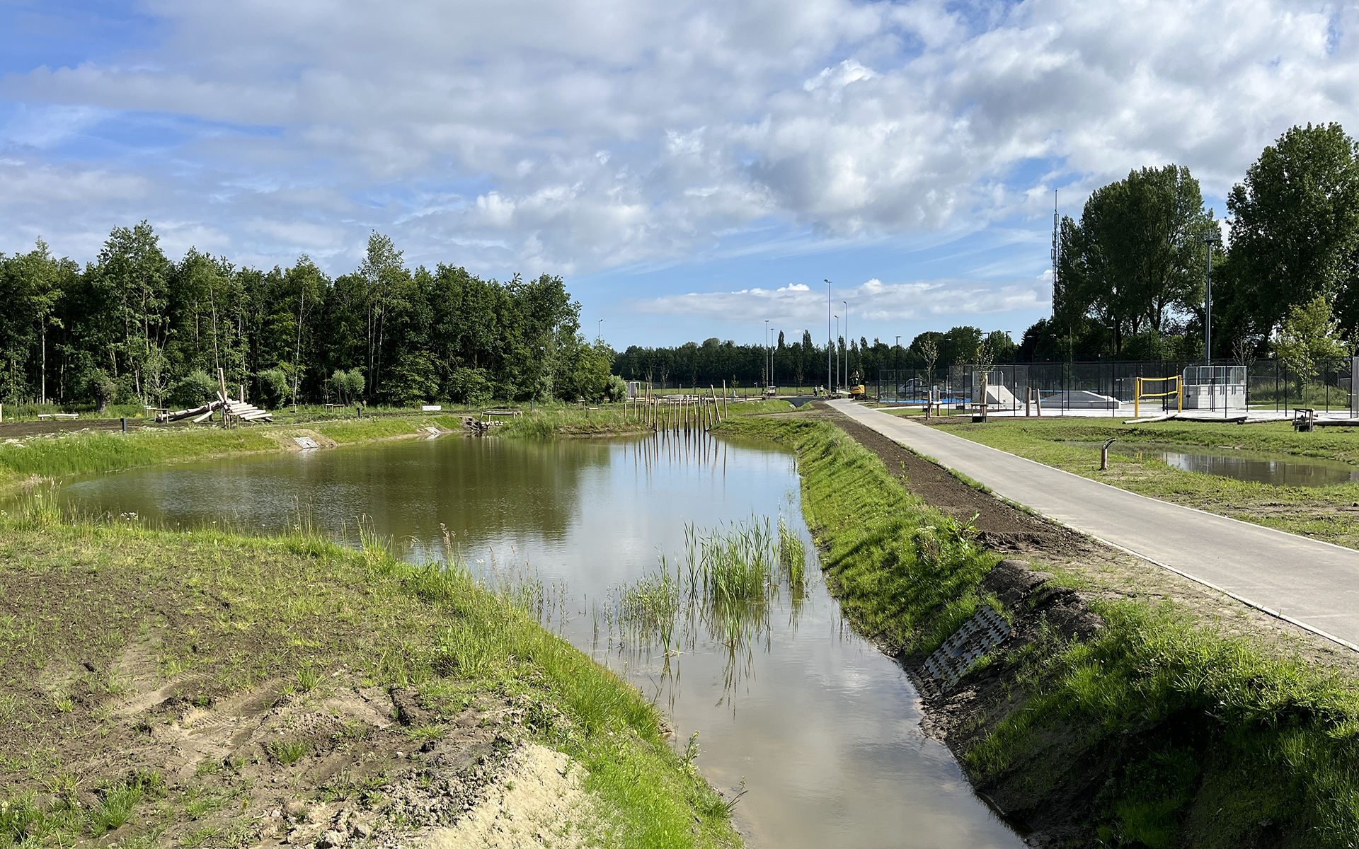 Hauraton afvoergeul Lievegem 1