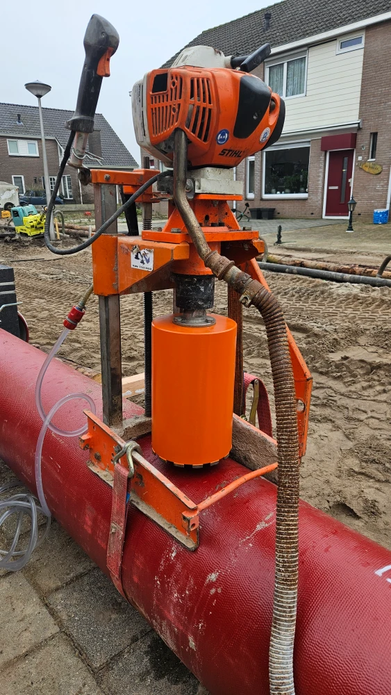 deschacht realisatie gietijzeren leidingen electrosteel 2