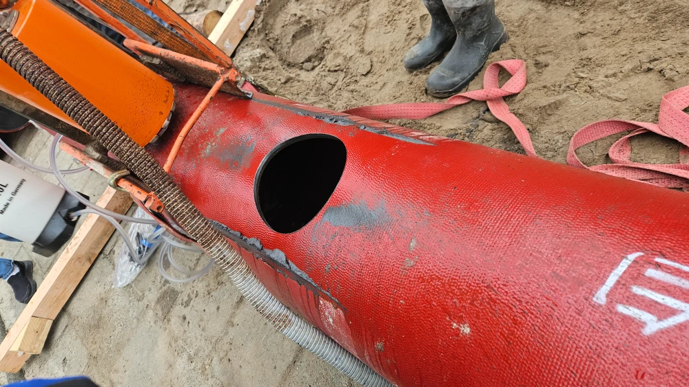 deschacht realisatie gietijzeren leidingen electrosteel 3