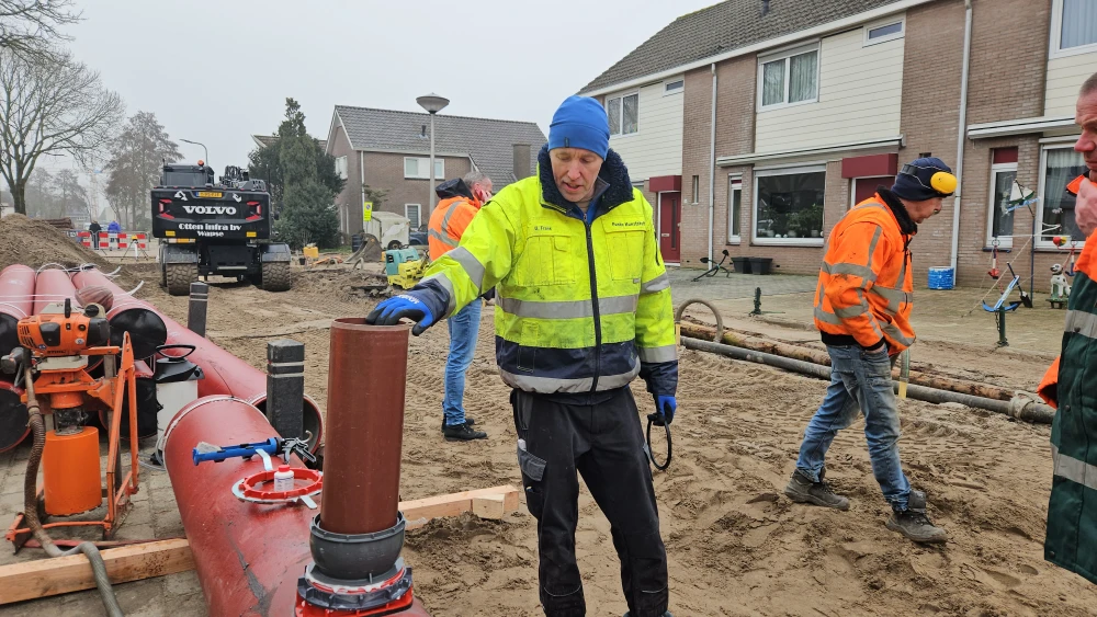 deschacht realisatie gietijzeren leidingen electrosteel 5