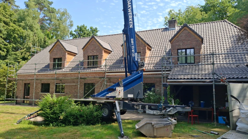 deschacht totaalrenovatie hellend dak 2