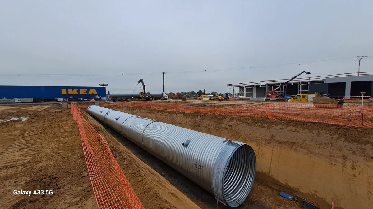 deschacht tubao bufferbekken voor regenwaterbeheer 11