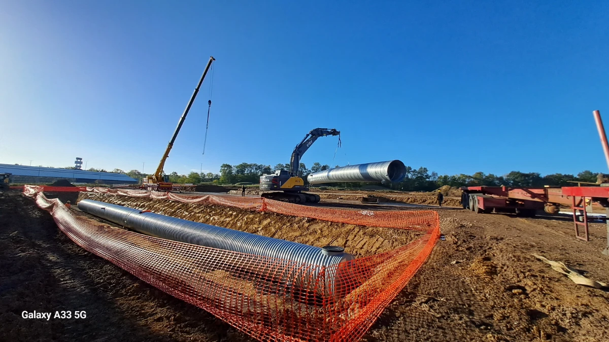 deschacht tubao bufferbekken voor regenwaterbeheer 7