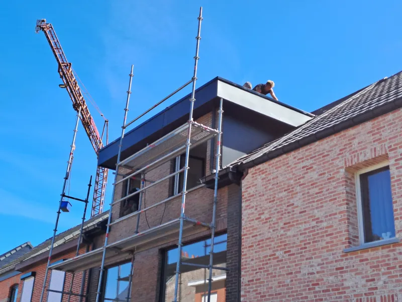 deschacht vakwerk met strongpanel 1